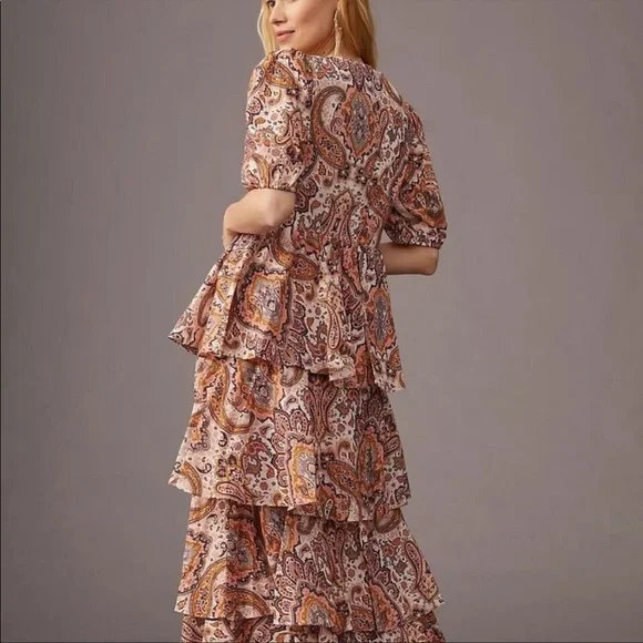 Kachel X Anthropologie Tiered Maxi Dress - Picture 3 of 5